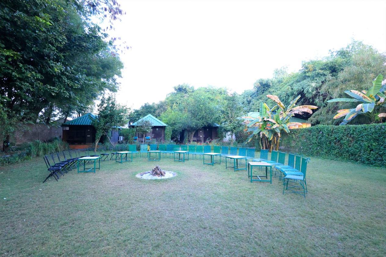 Open Garden Area